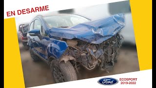 Repuestos FORD ECOSPORT 20192022 En Desarme [upl. by Eedrahc]