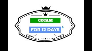 CCCAM FOR 12 Days [upl. by Pardoes355]