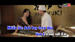 Karaoke Điều Ngọt Ngào Nhất  Cao Thái Sơn [upl. by Ahsotal775]