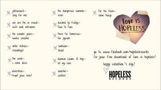 Various Artists  Love Is Hopeless Compilation Stream [upl. by Ahsein135]