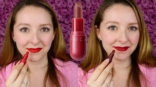 FOCALLURE CAPSULE LIPSTICK SWATCHES amp REVIEW [upl. by Aikemaj445]