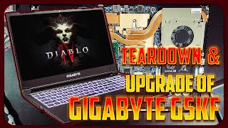 Gigabyte G5 KF 2023 RTX 4060 Teardown RAM upgrade second NVMe SSD install and thermal repaste [upl. by Kayley]