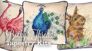 Bothy Threads Cushion Tapestry Kits [upl. by Enoved897]