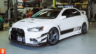 Building a 2013 Mitsubishi Lancer Evolution X GSR in 16 Minutes [upl. by Swirsky]