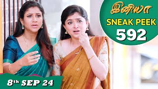 Iniya Serial  EP 592 Sneak Peek  8th Sep 2024  Alya Manasa  Rishi  Saregama TV Shows Tamil [upl. by Nivloc]