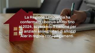 Bonus affitto 2024 per gli anziani come richiederlo requisiti [upl. by Syck]