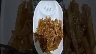 Chilli potato recipearifakirasoi shortvideo viral chillipotato treanding [upl. by Alasteir510]