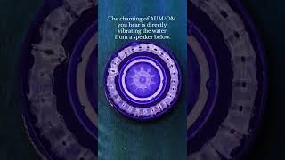 Physics of AUM made visible cymatics [upl. by Amron]