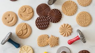 HOW TO MAKE THIS BEAUTIFUL EMBOSSED CHOCOLATE AND PLAIN COOKIES [upl. by Einwahr]