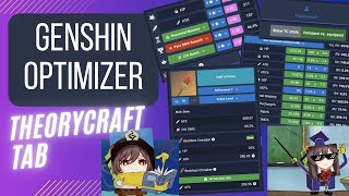 Genshin Optimizer  Theorycraft Tab [upl. by Beeson]