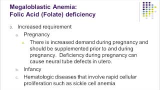 Macrocytic Anemia CW [upl. by Noned384]