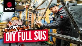 Can You Build A Full Suspension Mountain Bike In Your Garage  Blake Builds An MTB [upl. by Adnahcir]