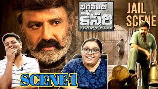 Bhagavanth Kesari Mass Intro Scene Reaction  Nandamuri Balakrishna  Sreeleela  Kajal Aggarwal [upl. by Orapma]