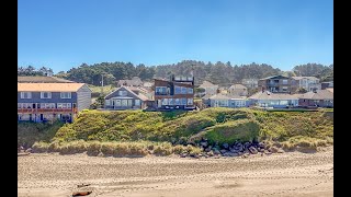 Home Tour  Oceanfront Elegance in Lincoln City Oregon  Splendor by the Sea [upl. by Ellie881]