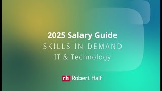 2025 skills in demand IT and technology [upl. by Noemys]