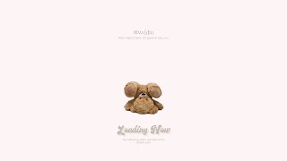 cute teddy aesthetic Intro amp Outro templates pink black ver  FREE FOR USE [upl. by Coit]