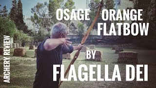 Osage Orange Flatbow by Flagella Dei  Review [upl. by Kordula]