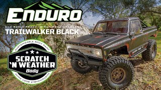 Element RC Enduro Trailwalker Black with ScratchNWeather body [upl. by Merta205]