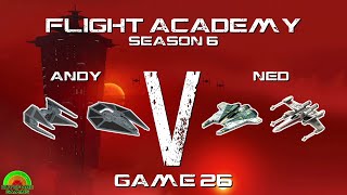 Flight Academy Season 6  Game 26  Empire V Rebels [upl. by Lisa]