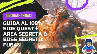 BLACK MYTH WUKONG  GUIDA 100 PLATINO SIDE QUEST CINGHIALE UBRIACO  AREA SEGRETA amp BOSS SEGRETO [upl. by Kordula88]