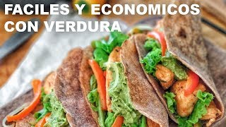 RECETA DE TACOS DE POLLO MEXICANOS [upl. by Hannus]