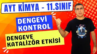 AYT KİMYA DENGEYİ KONTROL  DENGE KESRİ  KATALİZÖR ETKİSİ  11 Sınıf  Ayt Kimya 2024 [upl. by Jania557]