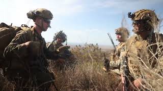 US Marines with 1st Air Naval Gunfire Liaison Company I MEF [upl. by Aitselec719]