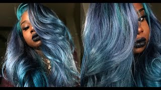 🦄 BOLD Unicorn Hair Color  Ft XOXO Virgin Hair [upl. by Mahmoud]