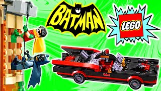 LEGO Batman Batcave 1960s Classic TV Series 76052 Review  BrickQueen [upl. by Ottinger58]