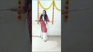 Learn Easy Dandiya Dance Steps For Beginners  youtubeshorts shorts dandiya [upl. by Shewmaker]