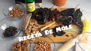 Receta de Mole  medidas exactas [upl. by Herwin]