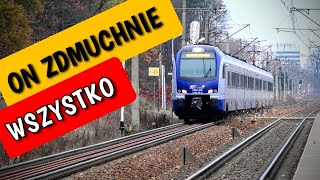 Pociągi Intercity Koleje Śląskie i liściasty podmuch [upl. by Tullusus744]