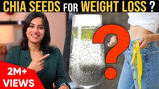 5 Ways to LOSE WEIGHT with CHIA SEEDS  By GunjanShouts [upl. by Sibylla]