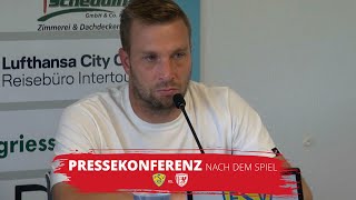 PRESSEKONFERENZ NACH DEM SPIEL  FSV 63 Luckenwalde vs Greifswalder FC  Regionalliga Nordost [upl. by Ihsir]