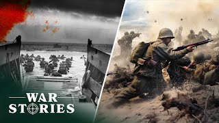 DDay What Was It Really Like Storming Omaha Beach  Normandy 44 DDay  War Stories [upl. by Dj]