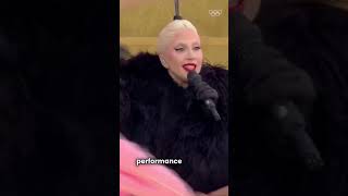 Lady Gagas full performance at the Paris 2024 Olympics Opening Ceremony [upl. by Britt]