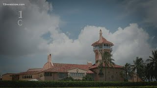 Trump says FBI conducting search of MaraLago estate [upl. by Afinom]