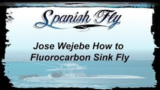 Louisiana Fly Fishing Redfish  Using Fluorocarbon Leader to Sink Fly  Jose Wejebe  SpanishflyTV [upl. by Arrehs]