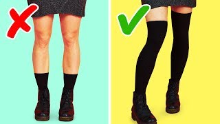 25 MUSTKNOW CLOTHING LIFE HACKS FOR GIRLS [upl. by Atinehs]