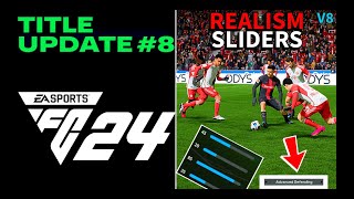 How To Make EAFC 24 REALISTIC  COMPLETE Sliders Settings Gameplay and Tips [upl. by Anieral162]