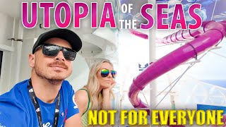 Utopia of the Seas CRUISE REVIEW Royal Caribbeans NEWEST Ship 2024  Cruise Vlog [upl. by Oric848]