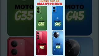 Moto G35 5g vs Moto G45 5g vs Realme 14x 5g vs Vivo T3x 5g  Under 15K Best 5g Phones 🤯 shorts [upl. by Cinamod767]