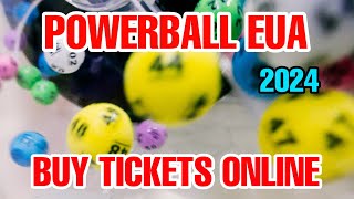 POWERBALL LOTTERY ONLINE TICKET 2024  POWERBALL LOTTERY HOW TO PLAY AMERICAN BUY ONLINE [upl. by Pacien862]