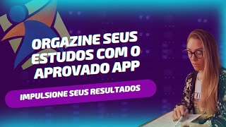 📱COMO ORGANIZAR SEUS ESTUDOS NO APP APROVADO [upl. by Pansir]