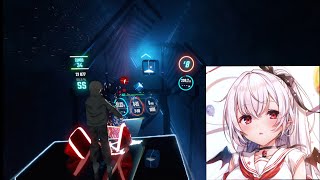 BeatSaber Hyper Bass EXPERT Take2 play for tukasa [upl. by Eniamrahc]