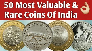 Most Valuable Coins India  Part 2  Rare Coins From India Worth Lot Of Money [upl. by Piefer]