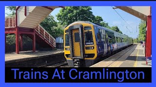 Trains At Cramlington 31052024 [upl. by Navanod]