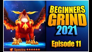 First 2A  Best 2A PVE God Spectra Summoners War Beginners Grind 2021 Ep11 [upl. by Enifesoj669]