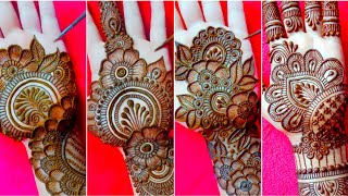 Top  4 Latest Easy Arabic Fronthand mehndi design  Simple mehndi design  mehndi design Mehandi [upl. by Alyahc]