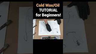 Pamela Caughey  Cold WaxOil TUTORIAL For Beginners [upl. by Terrijo]